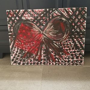 -SOLD-Canvas  "HEART BREAKER" wall art